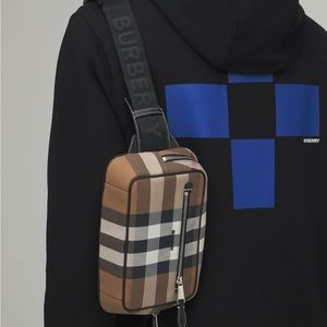 NWT Burberry Belt Bag classic plaid belted crossbody